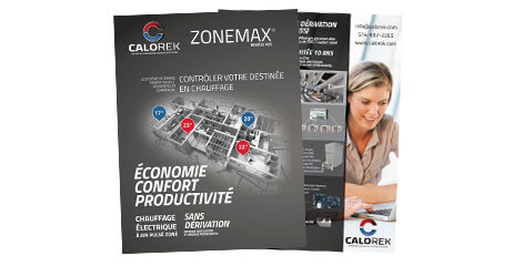Brochure Calorek pour du chauffage électrique centrale multizone