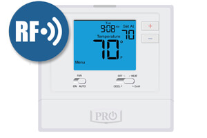 Thermostats and Receiver Heat Pump